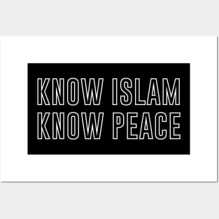 Know Islam Know Peace Posters and Art